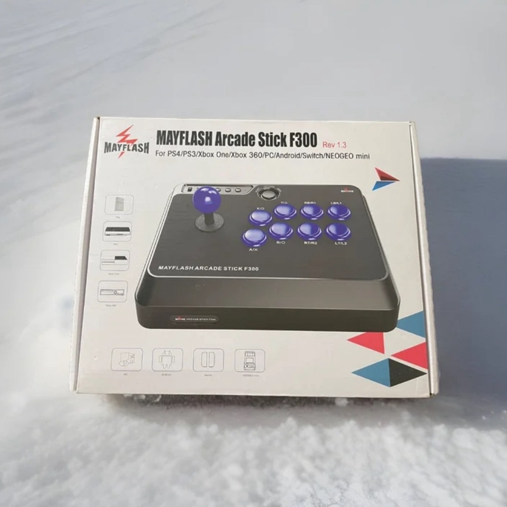 Mayflash F300 Arcade Stick Joystick for PS4, XBOX ONE, Nintendo Switch,PS3 NEW